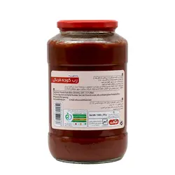 رب گوجه 1.5 کیلویی شیشه اصالت