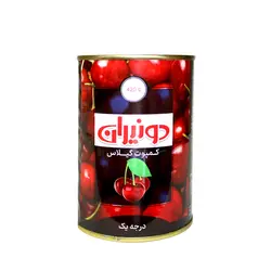 کمپوت گیلاس قوطی کلیددار 420گرم دونی