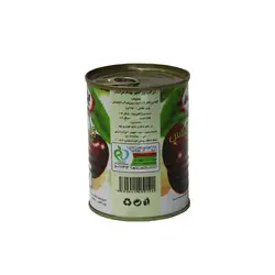 کمپوت گیلاس چاپی کلیددار 350 گرمی بزرگمهر