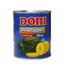 کمپوت آناناس حلقه 850 گرم  کلید دار دونی