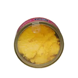 کنسرو فیله ماهی قزل آلا درروغن و زعفران 240 گرم تاپسی