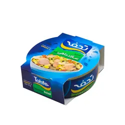 کنسروماهی در سالاد کلید دار تحفه