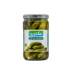 خیار شور درجه یک شیشه ای 680 گرم مکنزی