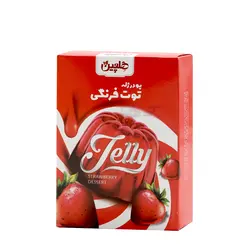 پودر ژله توت فرنگی 100 گرمی هلچین
