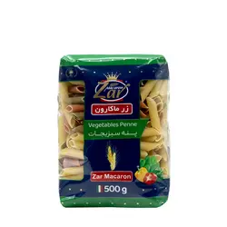 ماکارونی فرمی پنه ریگاته سبزیجات 500گرم  زر