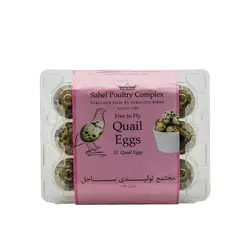 تخم بلدرچین (12عددی)