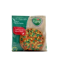 مخلوط سبزیجات ذرت هوبج نخود سبز 400گرم پمینا کاله