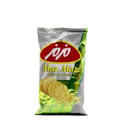 چیپس خلال ساده متوسط 90گرم مزمز