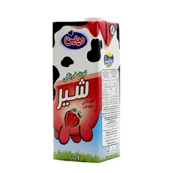 شیر توت فرنگی 1لیتری میهن