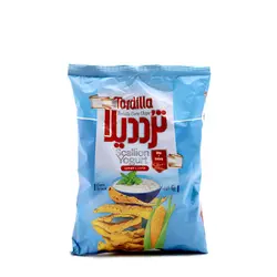 برگه ذرت با طعم ماست موسیر 100گرم ترددیلا