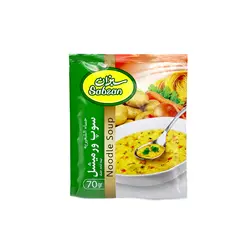 سوپ ورمیشل 70گرم سبزان