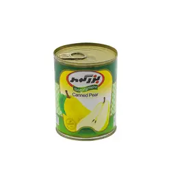 کمپوت گلابی لیبل دار 350 گرم بزرگمهر