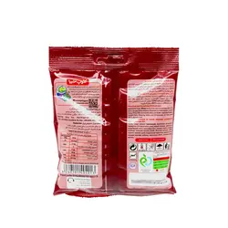 پاستیل لیکوریتز مخلوط انگشتی آلبالویی 140گرمی شیبا