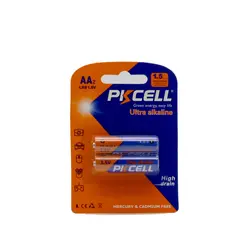 باطری قلمی کارتی 2 عددی اولترا آلکالاین pkcell