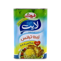 روغن نیمه جامد لایت زیرو ترانس 5کیلویی طبیعت