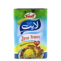 روغن نیمه جامد لایت زیرو ترانس 5کیلویی طبیعت
