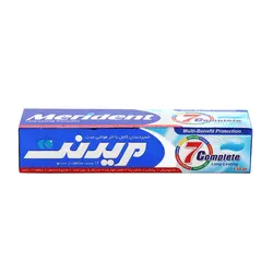 خمیردندان کامل7وسفیدکننده 130میلی لیتر مریدنت