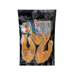 استیک قزل آلا گوشت صورتی500گرم شارین