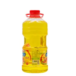 روغن سرخ کردنی 3 لیتری شفاف بدون پالم طبیعت