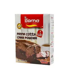 پودر کیک کاکائویی با طعم پاناکوتا 500گرمی درنا