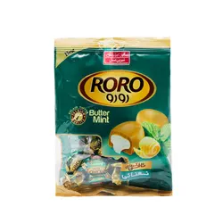 تافی مغزدار کره ای با کرم نعناع 80گرم رورو