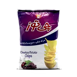 چیپس سرکه نمکی 160گرم چی توز