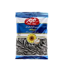 تخمه آفتابگردان نمکی بزرگ 100گرم مزمز
