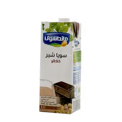 شیر سویا کاکائویی 1000 سی سی مانداسوی