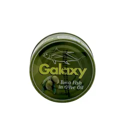 کنسرو تن ماهی زیتون 180گرم گالکسی