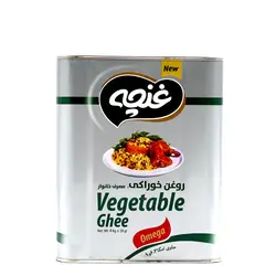 روغن نیمه جامد 4کیلویی امگا غنچه