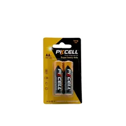 باطری قلمی کارتی 2 عددی Super Heavy Duty کربن زینک PKCELL
