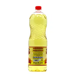 روغن مایع سرخ کردنی بدون پالم شفاف 1350گرم ورامین