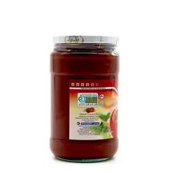 رب گوجه فرنگی شیشه 700گرمی یک و یک