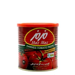 رب گوجه فرنگی آسان بازشو 800گرمی مزمز