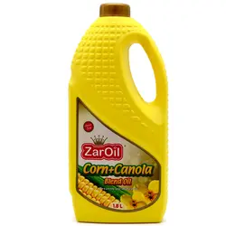 روغن مخلوط ذرت و کانولا 1620گرمی زر