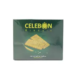 بیسکویت پذیرایی جو با شهدتوت و تزیین کنجد و شوید880گرم سلبن