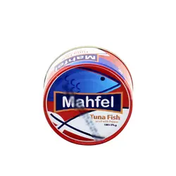 کنسرو تن ماهی 180 گرمی در روغن با فلفل محفل