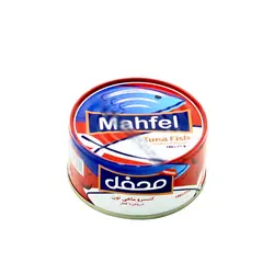 کنسرو تن ماهی 180 گرمی در روغن با فلفل محفل