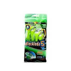 تیغ 5لبه پفکی صابوندار ادلر آلدا