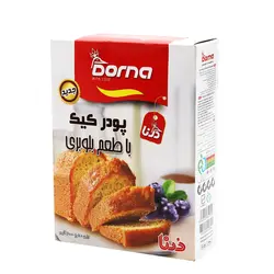 پودر کیک بلوبری400 گرمی درنا