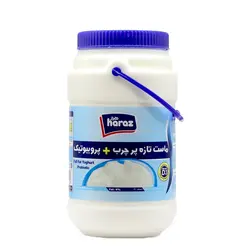 ماست تازه پروبیوتیک پرچرب 1800 گرمی هراز