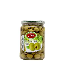 زیتون شور بدون هسته 640 گرم سحر