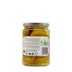 کمپوت زردآلوشیشه 660 گرمی سحر