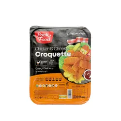 کراکت مرغ و پنیر ظرف 400 گرمی پک فود