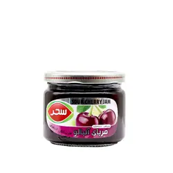 مربای آلبالو شیشه 390 گرمی سحر