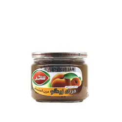 مربای زردآلوشیشه 390گرمی سحر