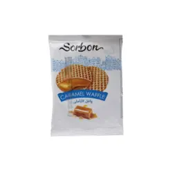 وافل کاراملی33گرم سوربن