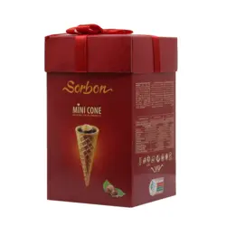 مینی کن فندقی قرمز 20عددی سوربن