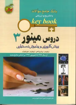 key book بانک جامع سوالات , دروس مینور ۳ ارتوپدی روان پزشکی ارولوژی نورولوژی جلد سوم [ اندیشه رفیع ]