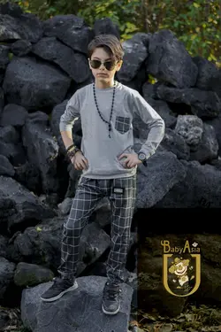 بلوز شلوار Simple - پوشاک بچگانه بـچه های آسیا